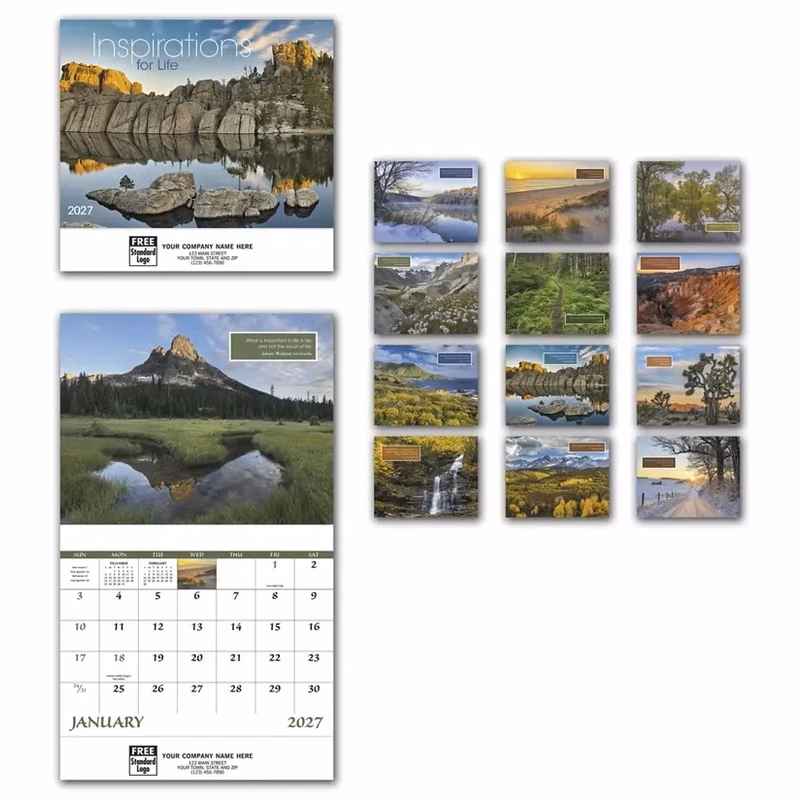 Calendars - Wall, Inspirations For Life