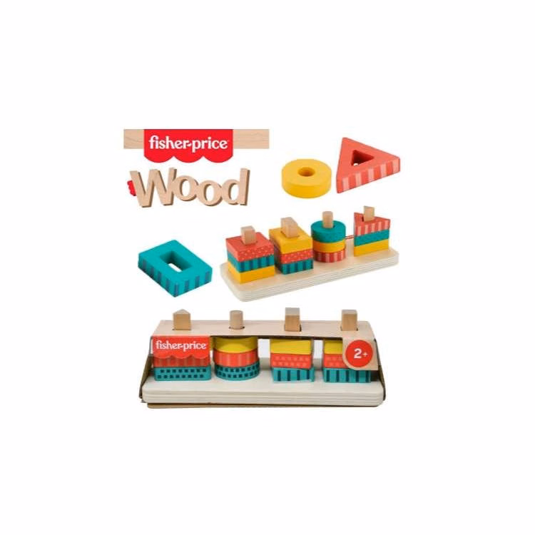 Fisher-Price Wooden Shape Stackers