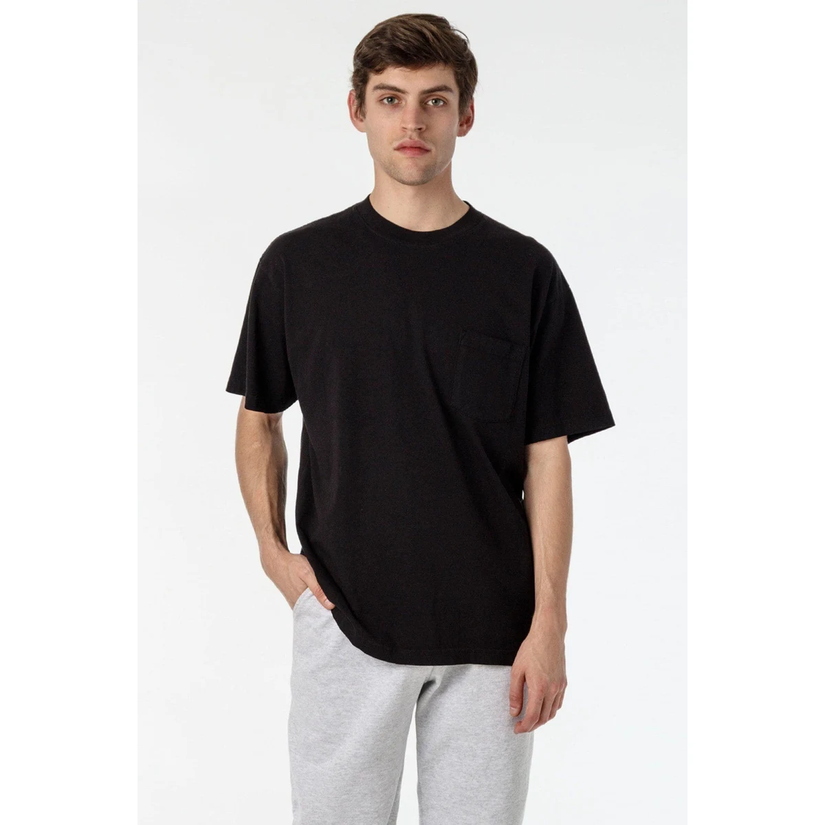 6.5 OZ S/S GARMENT DYE POCKET T-SHIRT 1