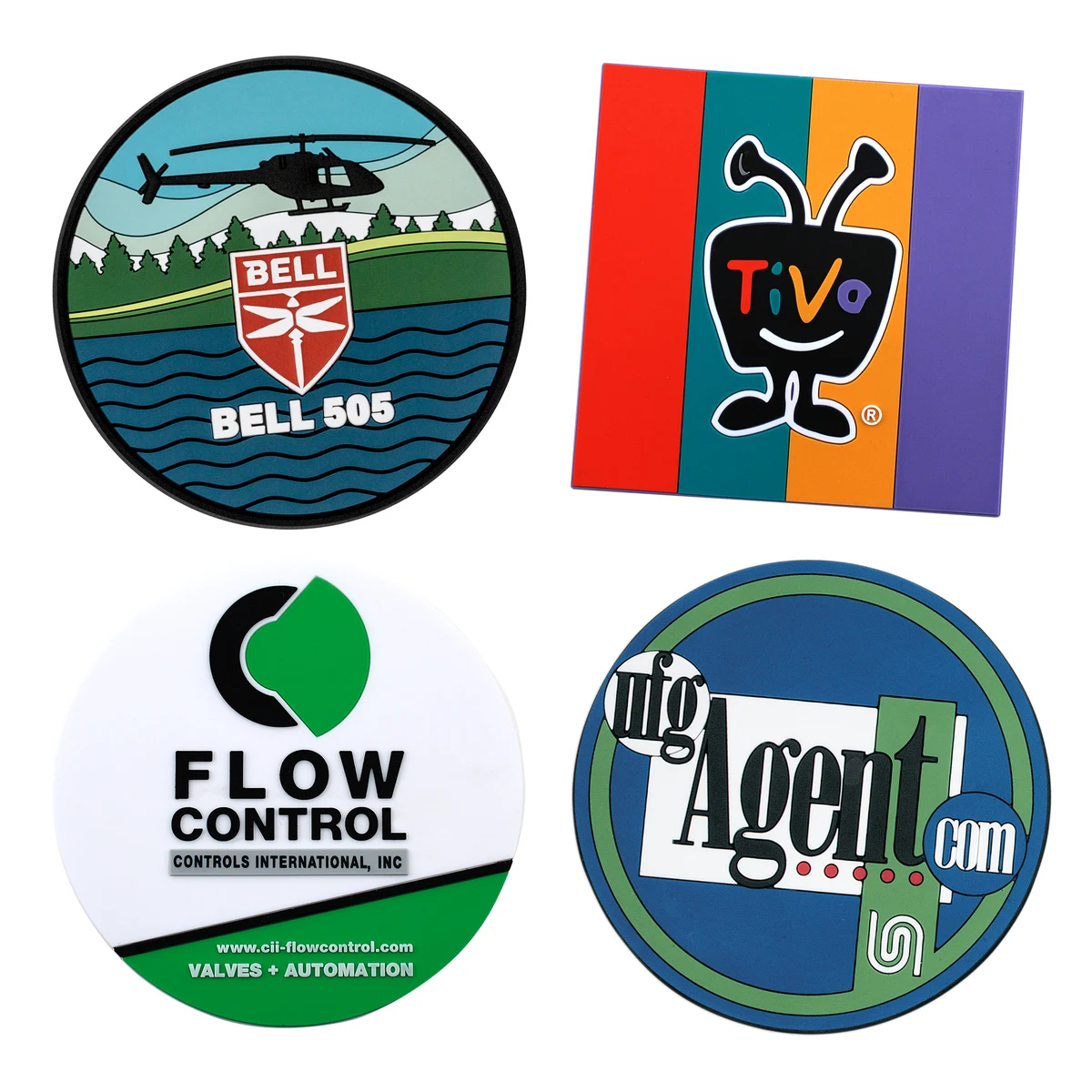 Custom PVC Coasters (4") 1