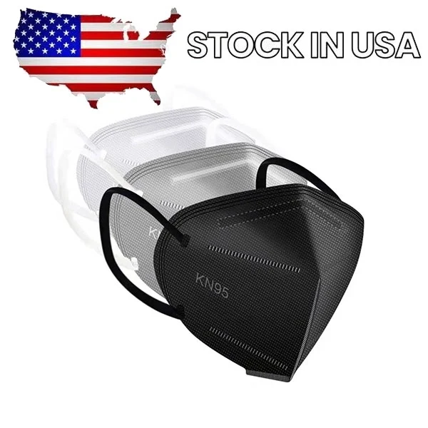 5-layer Disposable KN95 Face Mask USA STOCK 1