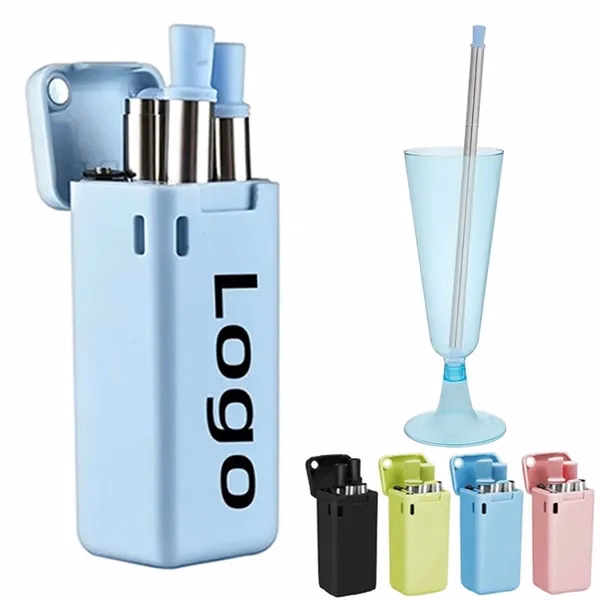 Portable Straws for Commutes, Fitness and Travel