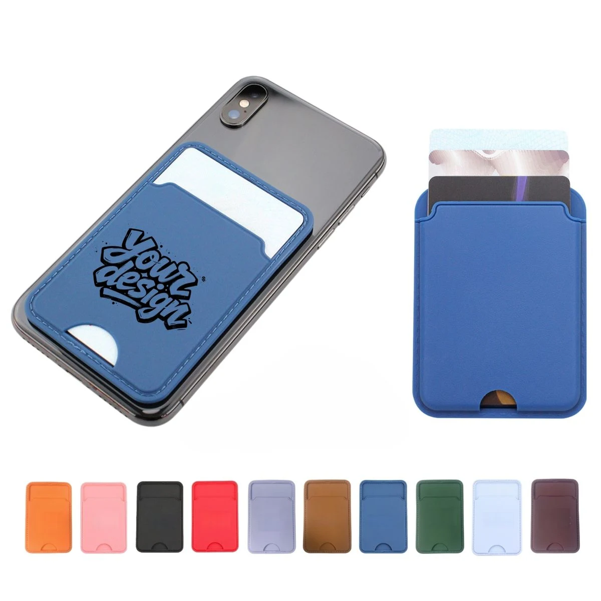 Stick-On Phone Card Holder 1