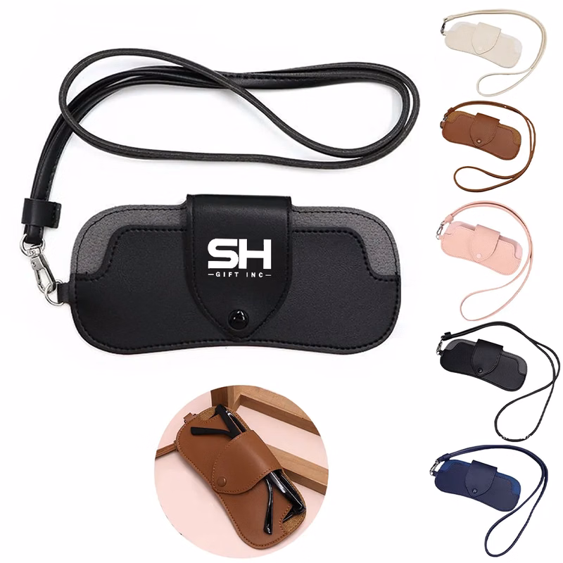 Neck-Hanging Glasses Storage Pouch