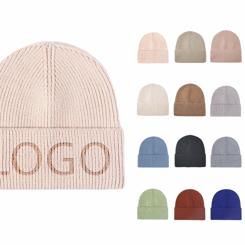 Acrylic Fibres Knitted Hat