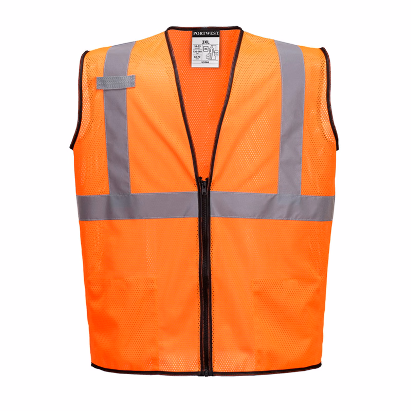 PORTWEST® Class 2 Alabama Hi-Vis Band and Brace Vest w/ Front zipper