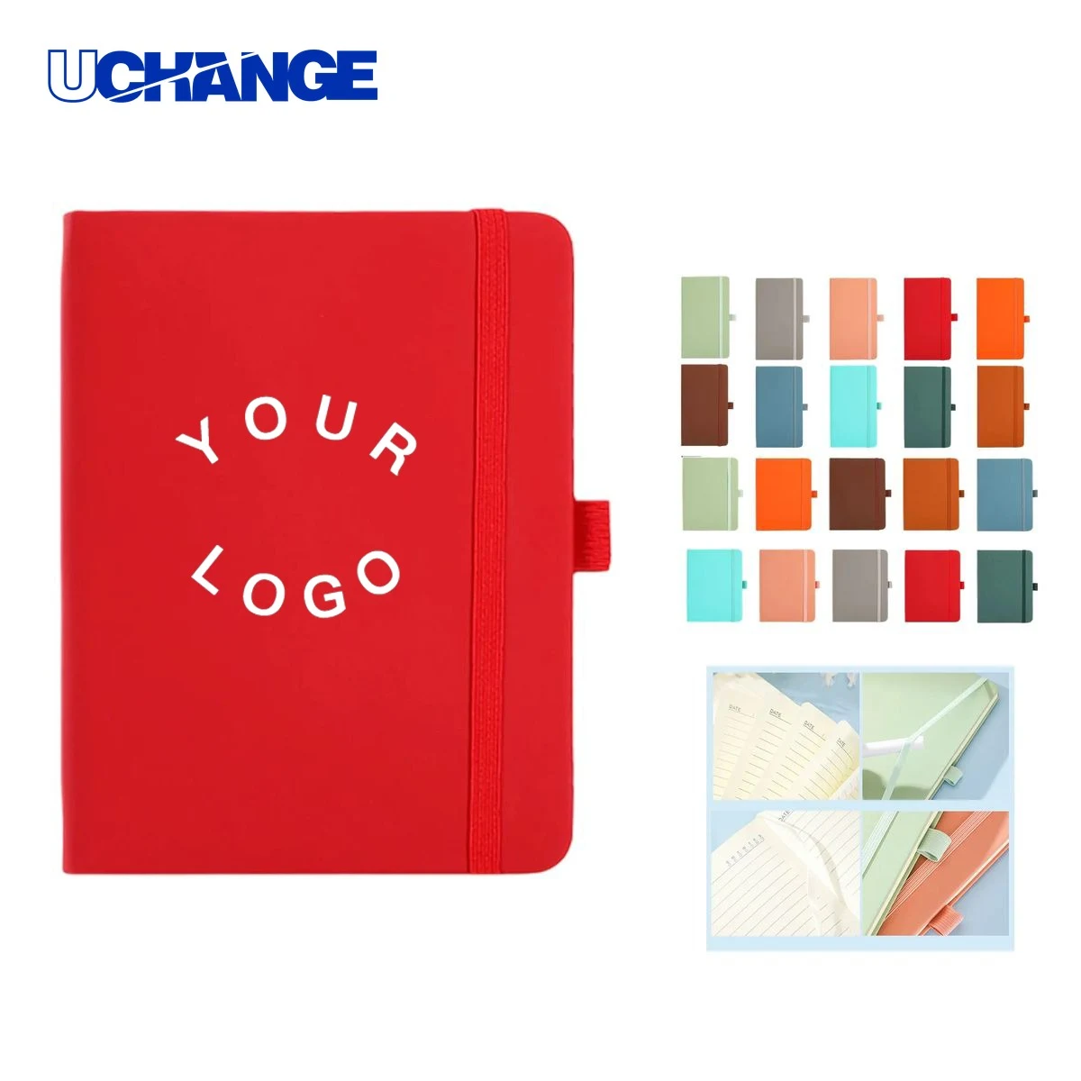 A6 Notebook Journal Imitation Leather for Travel and Work 1