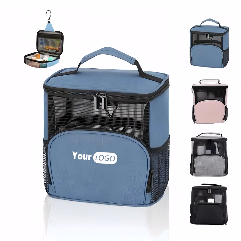 Oxford Portable Handheld Large Capacity Makeup Bag