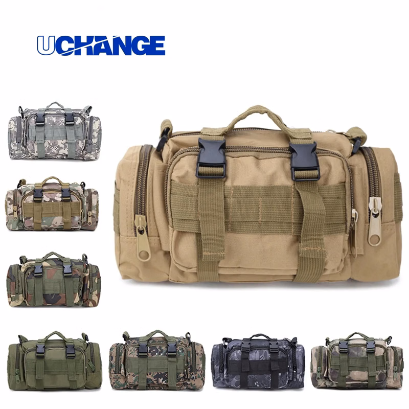 Tactical MOLLE Outdoor Waist Bag Crossbody Sling Bag Pack