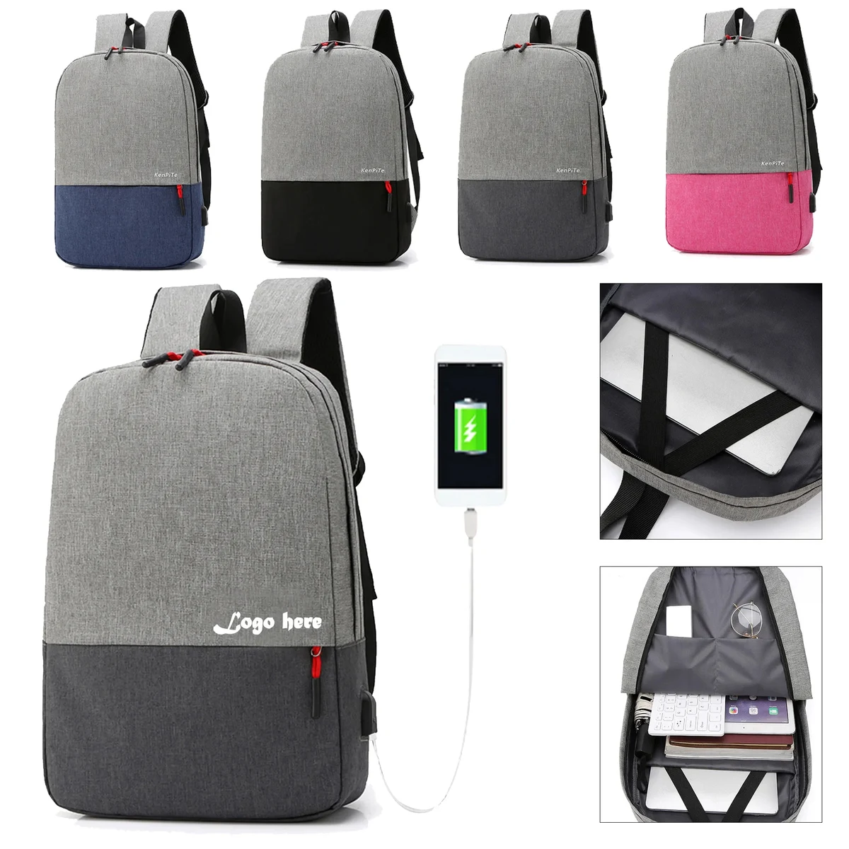 USB-charged Waterproof Bag 1