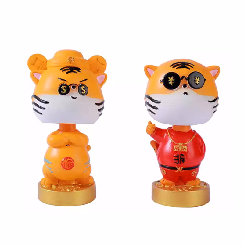 Tiger Bobble Head Figurine