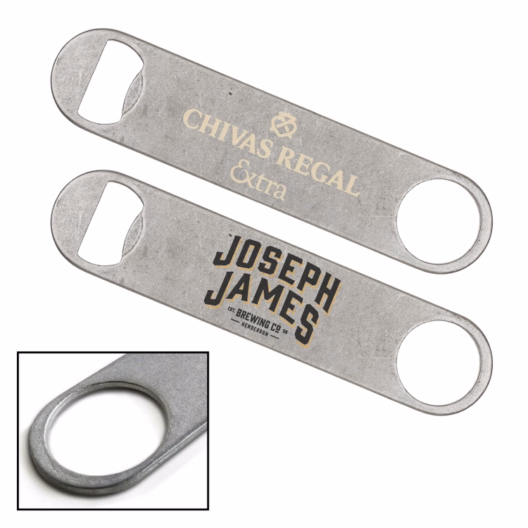 Antique Pewter Stainless Steel Bottle Opener