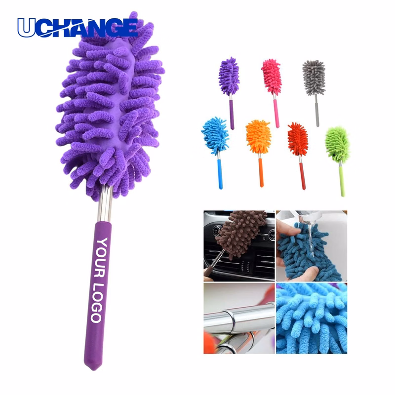 Microfiber Duster Cleaning Tool Detachable for Wet or Dry Use