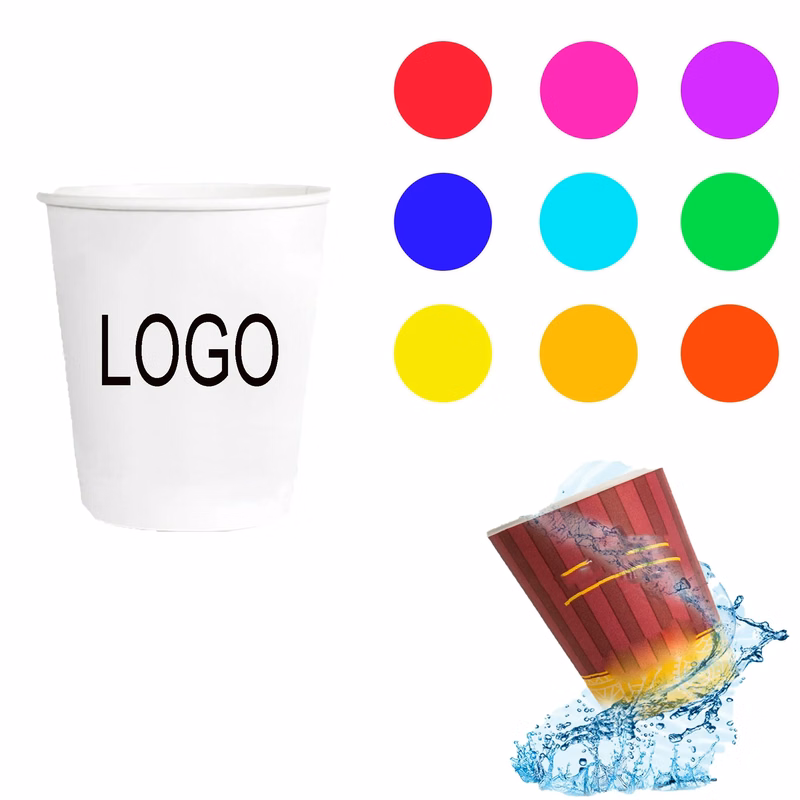 Spot Full Color Coffee Thickend Paper Cup