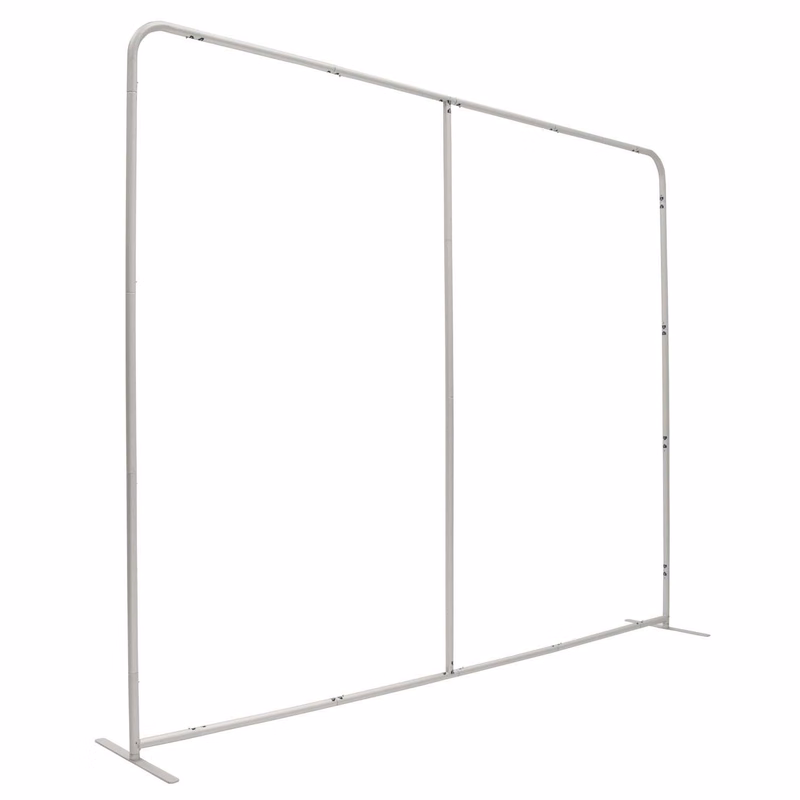 10'W x 90"H EuroFit™ Straight Wall Hardware