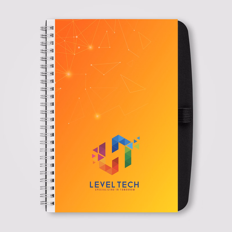 SimpliColor Hard Cover Spiral Notebook - A5