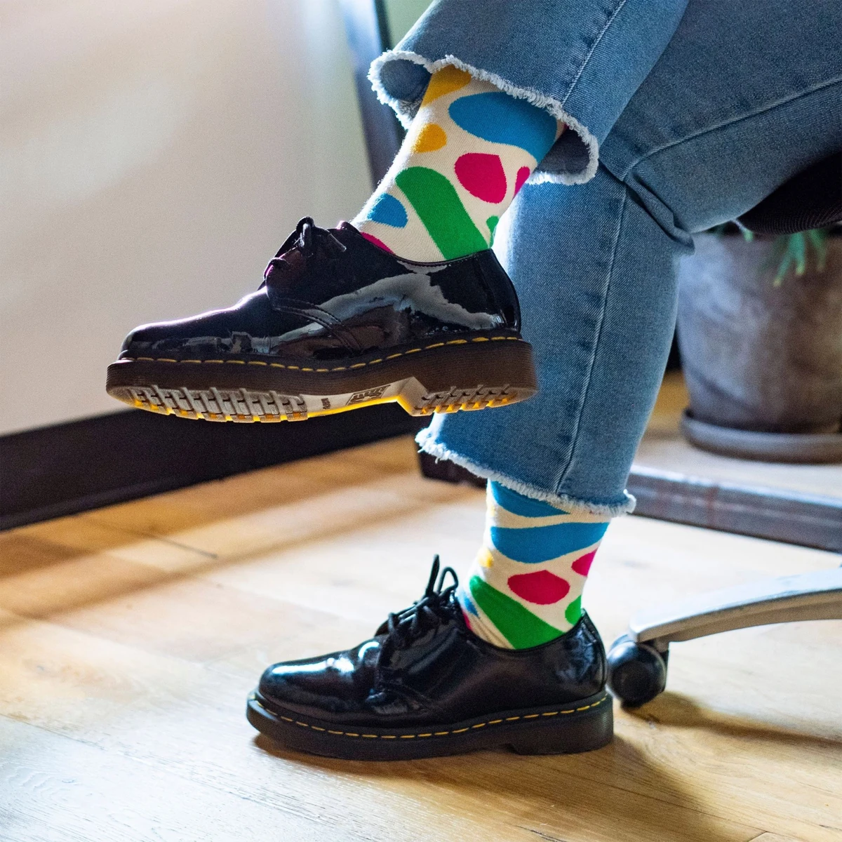 Patterned Conference Socks - Professional Patterns for Business Meetings - American Made 1