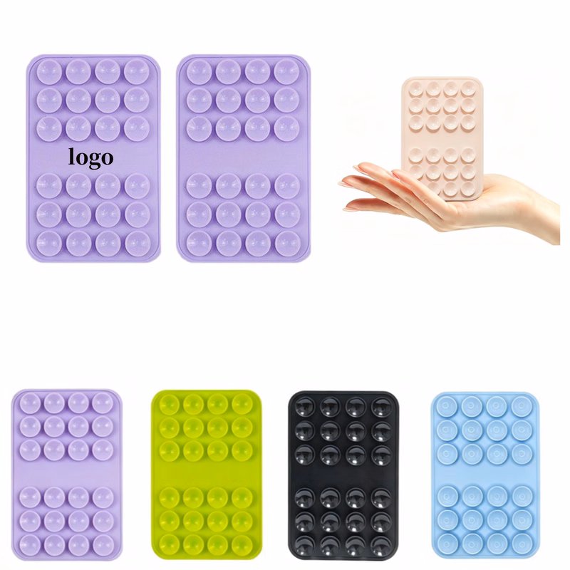 Double-Sided Silicone Suction Cup Phone Mount