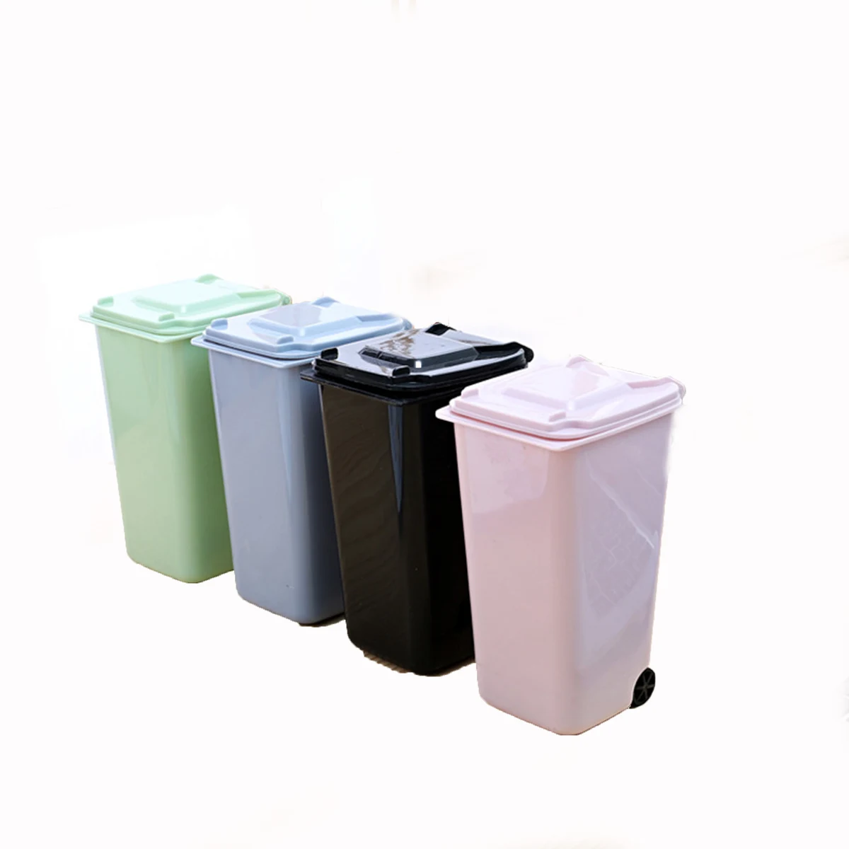 Desktop Trash Cans Pen Holder 1