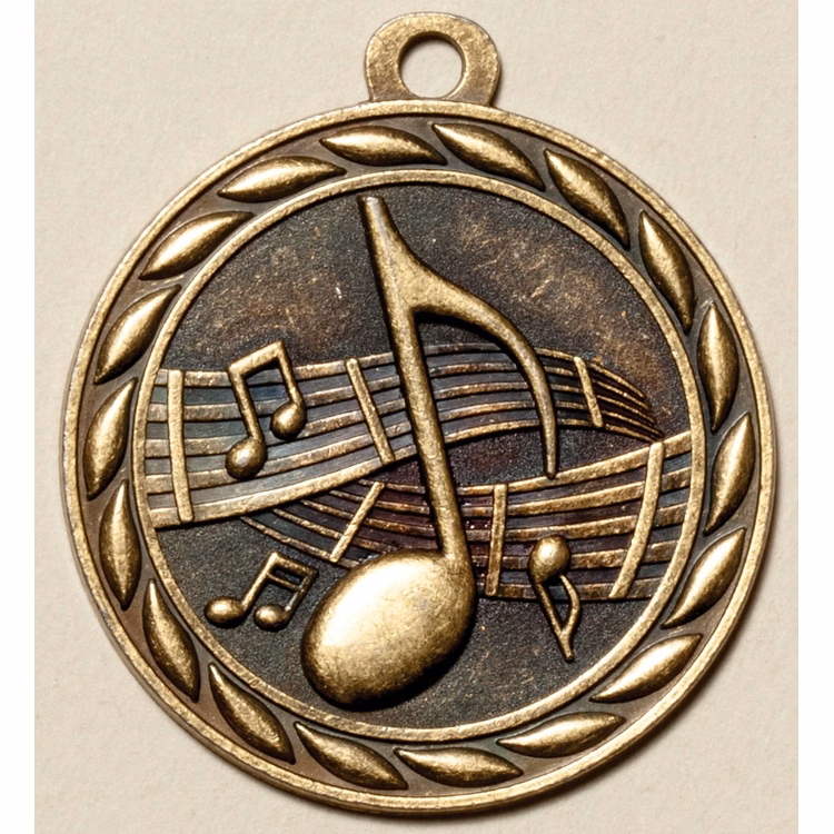 Music Medal, 2"