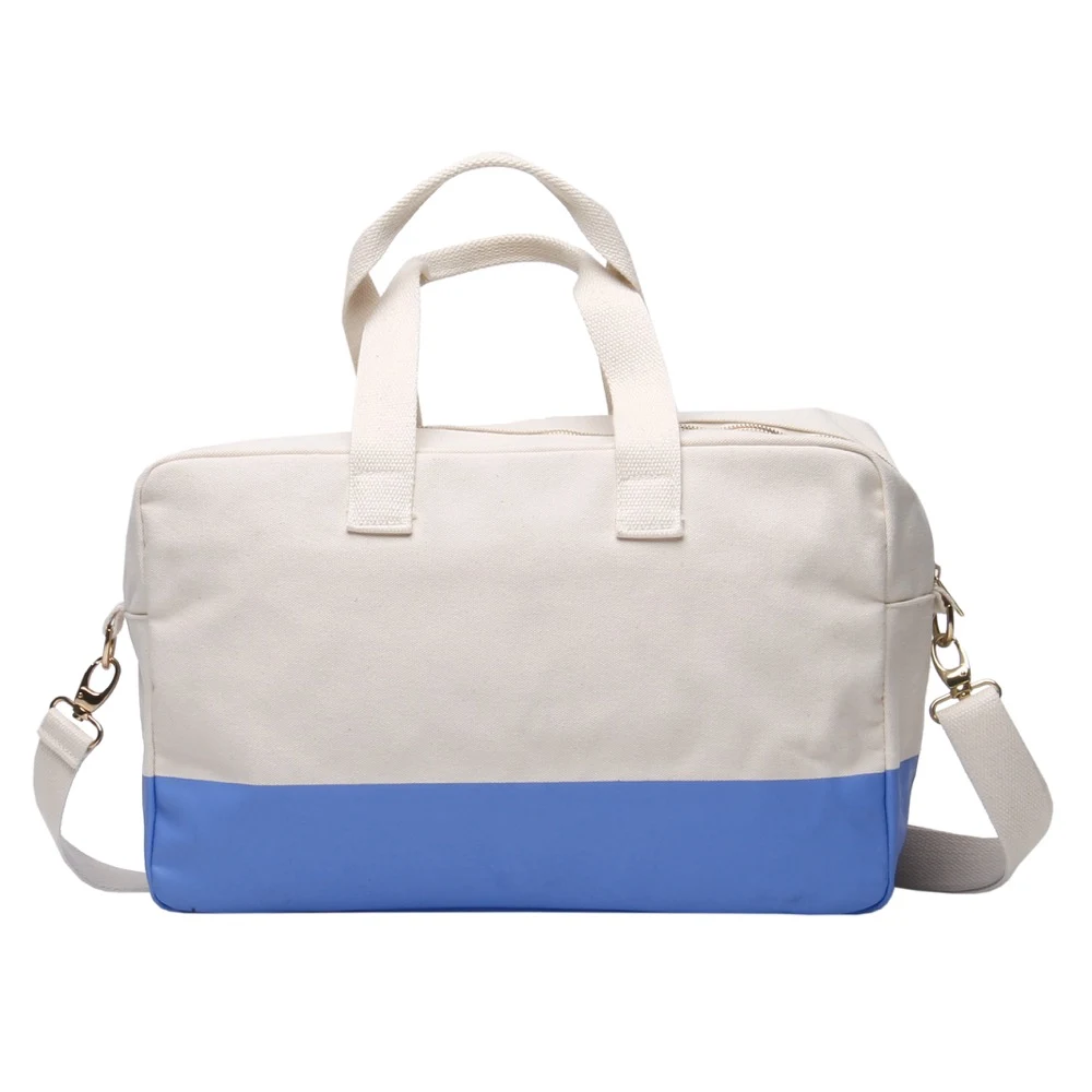 18 Oz. Super Heavyweight Solid Dye Color Block Duffle 1