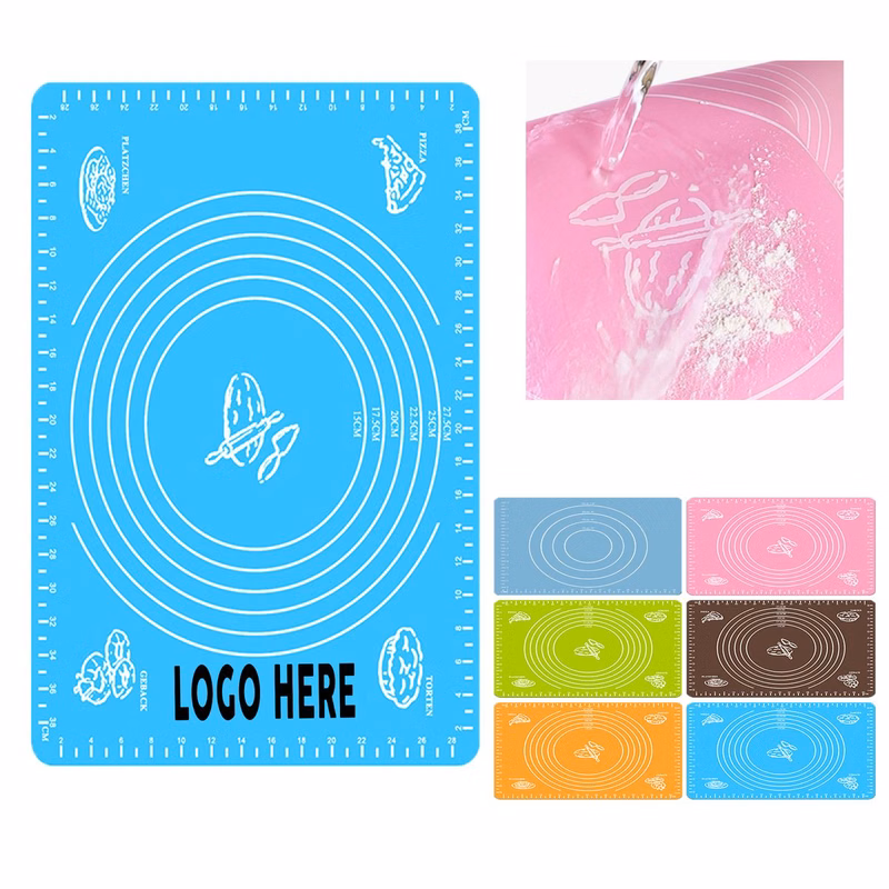 Custom Single-Color Logo Silicone Kneading Mat
