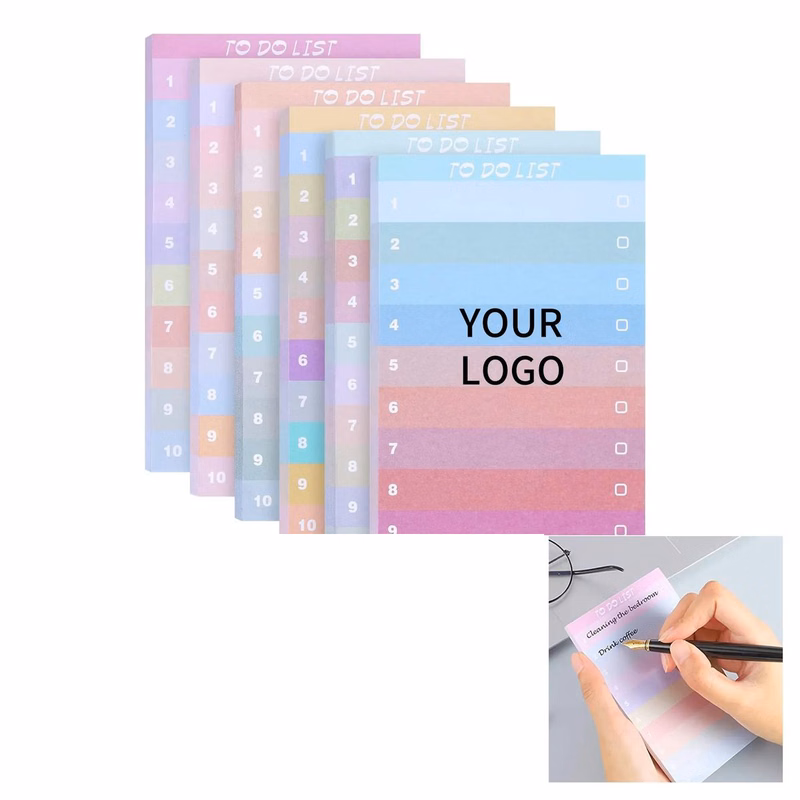 Portable Colorful Note Pads for Study or Work