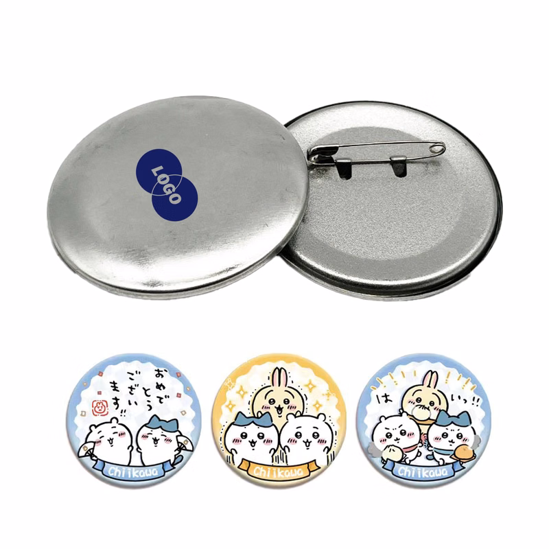 Personalized Button Pins with Custom Design
