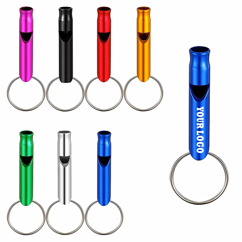 Customizable Emergency Whistle With Keychain