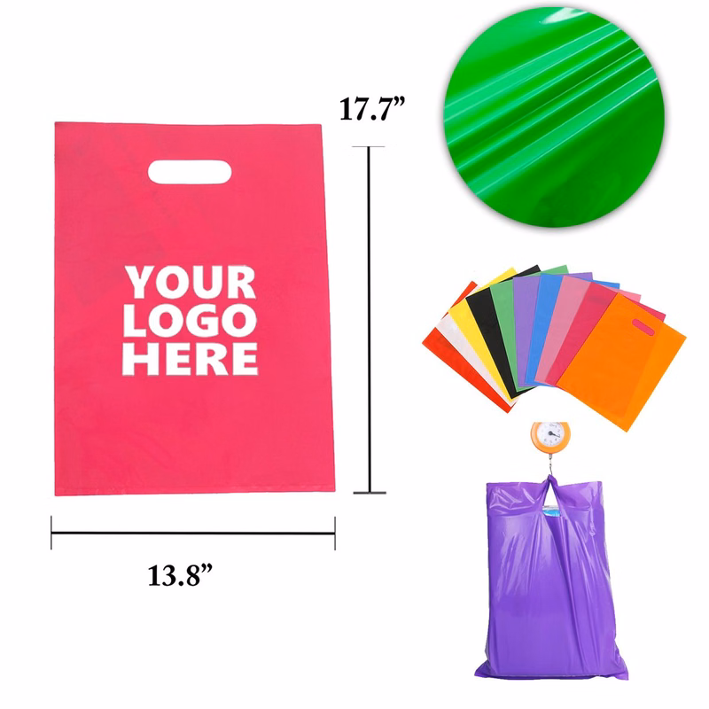 PE Clothing Die Cut Shopping Bag