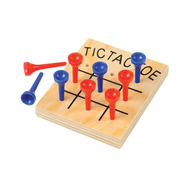 Wood Tic-Tac-Toe Games 1