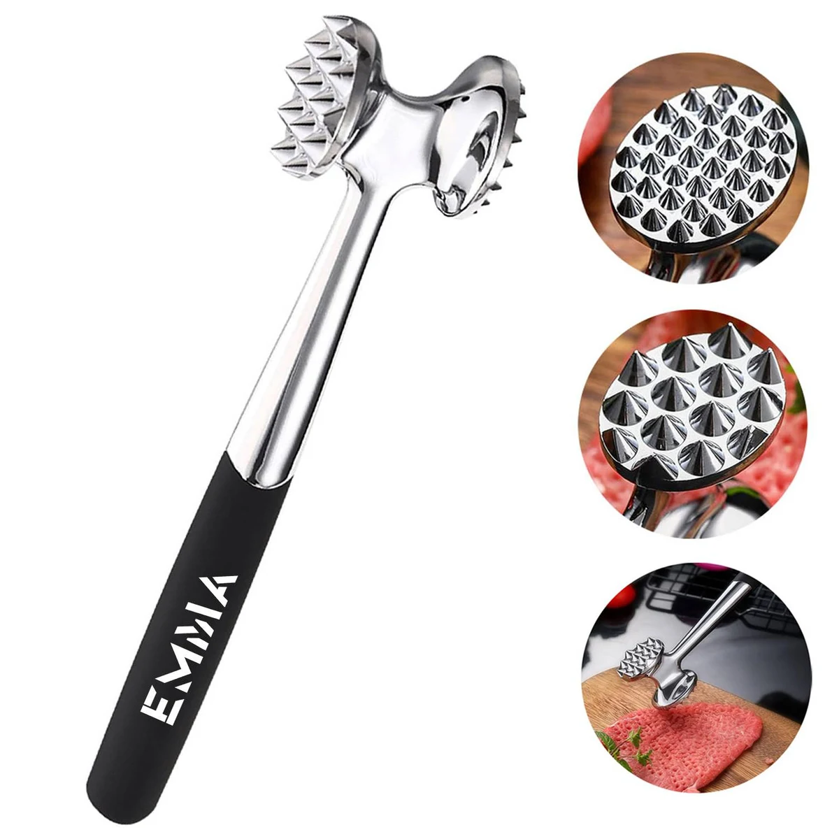 Meat Tenderizer Hammer Mallet Tool for Pounding Beef Steak 1