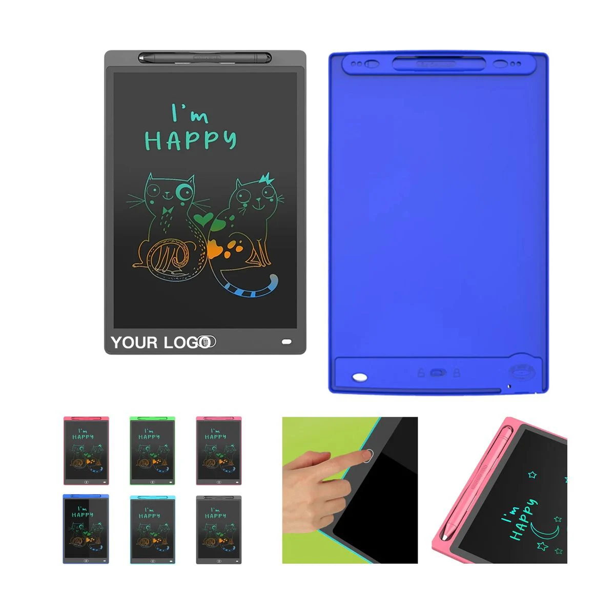 Reusable LCD Screen with Stylus 1