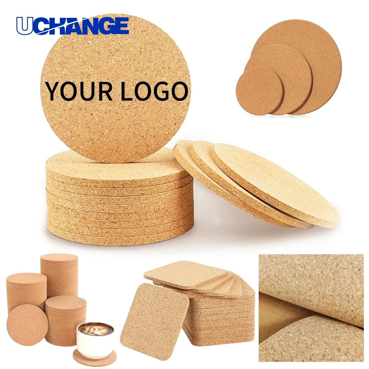 Cork Coffee Coaster Drink Mat 1