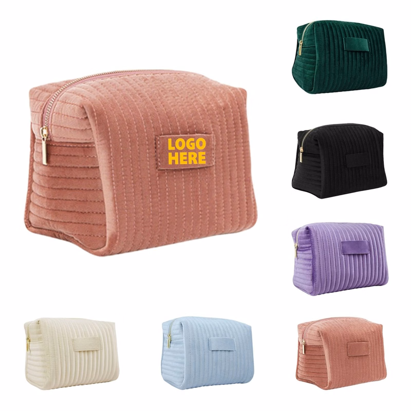 Stylish Velvet Makeup Pouch