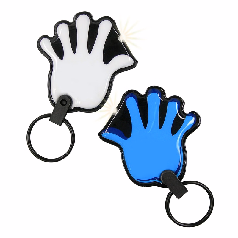 ShapeLights™ Color-A-Shape Key Ring Flashlight (Hand)
