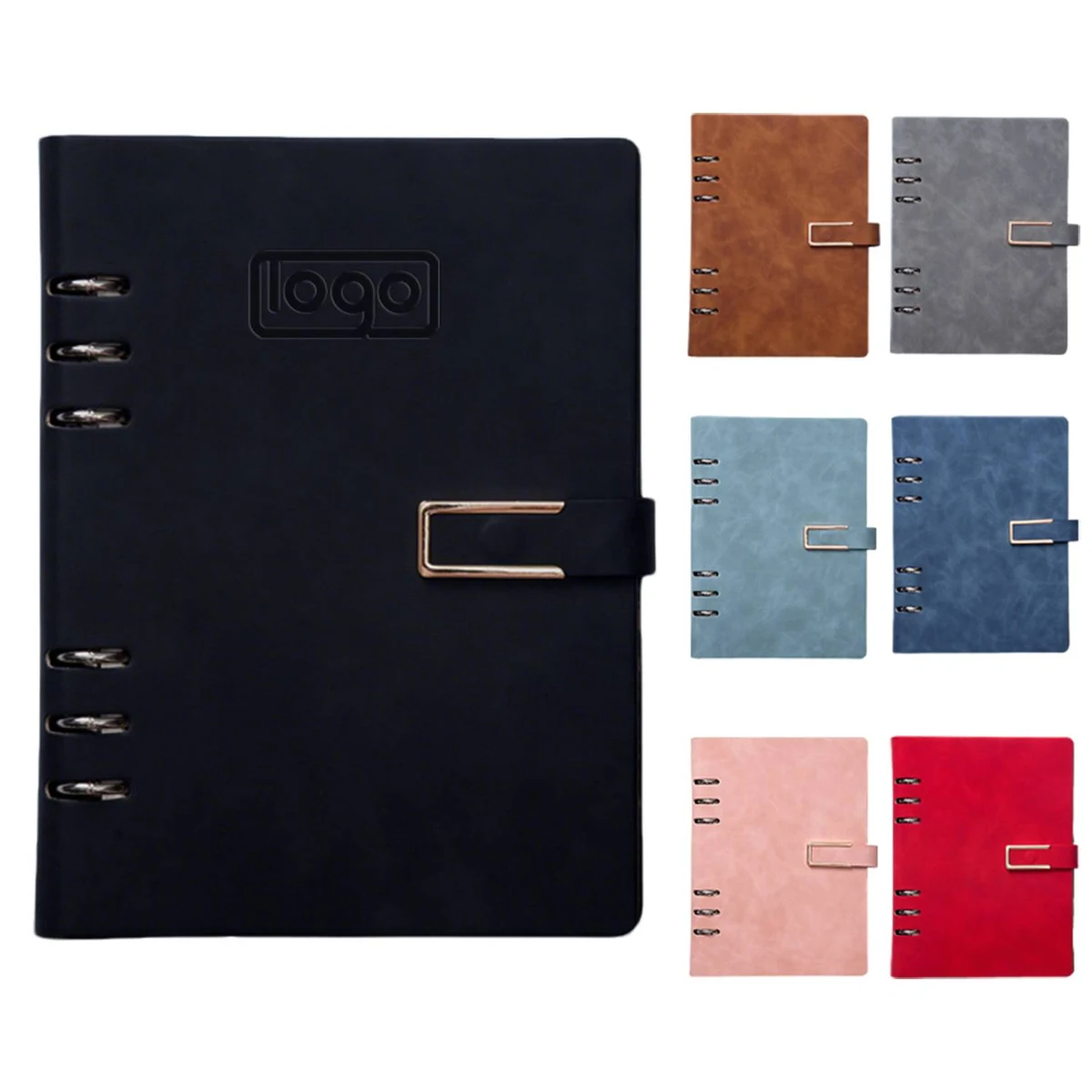 A5 Magnetic Snap Loose Leaf Notebook 1