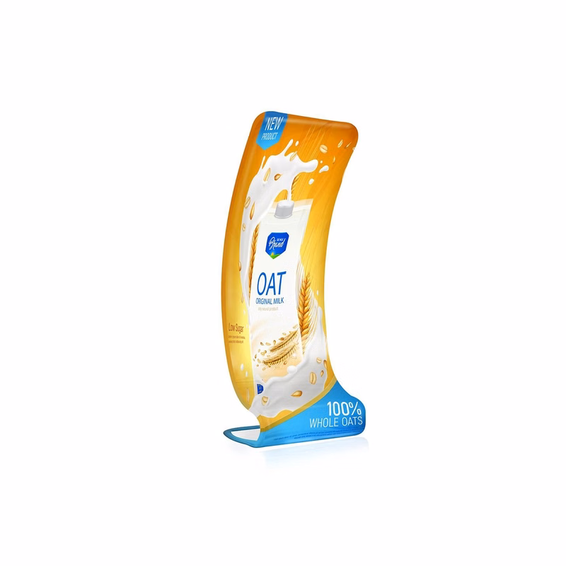 Snake Shaped Tension Fabric Banner Stand