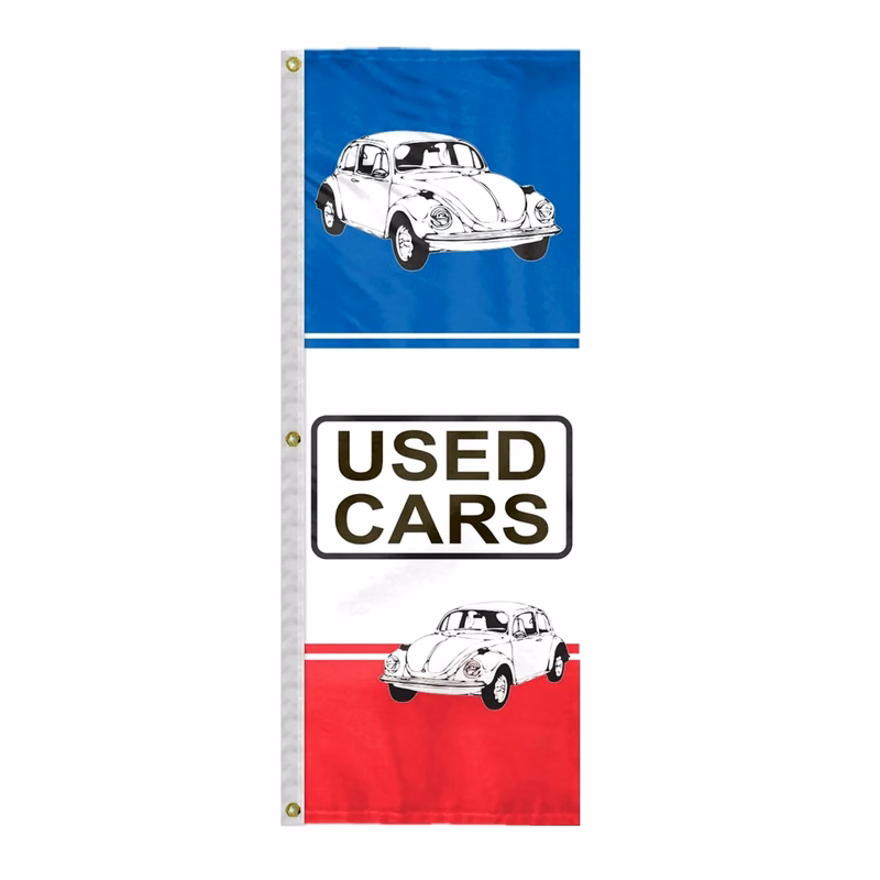 8' x 28" Vertical Limited Edition Design Flag