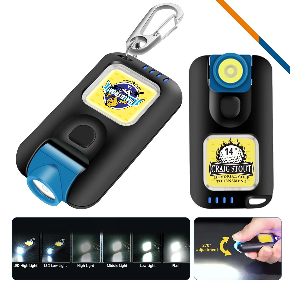 Unus 2in1 COB Flashlight 1