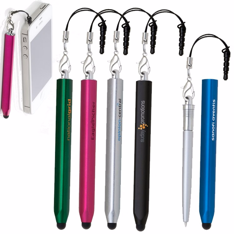 Log Stylus Tool with Pen and Earphone Jack Adapter