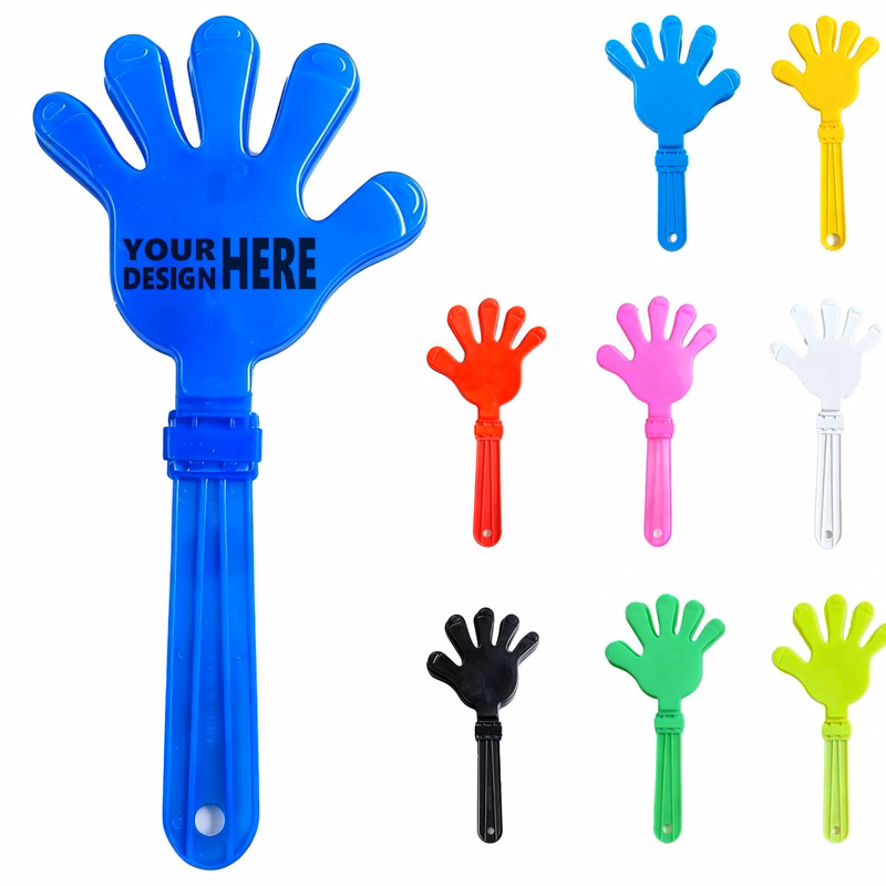 Plastic Hand Shaped Clapper Event Atmosphere Boosting Props