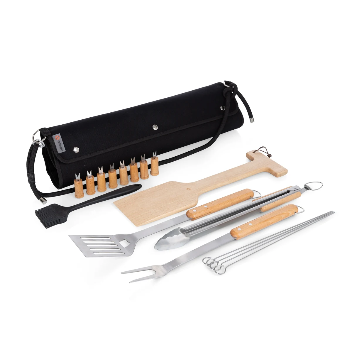 18 Piece BBQ Roll Up Set 1