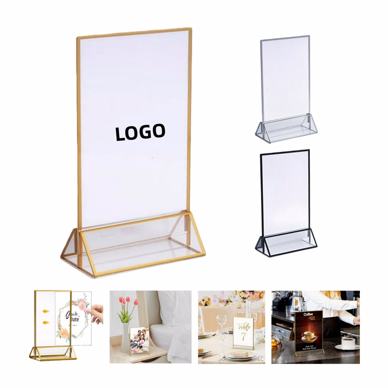 Acrylic Display Sign Holder Stand