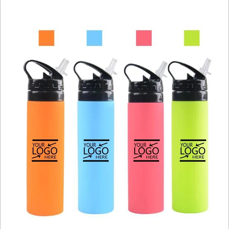 Foldable Silicone Travel Water Bottle 1