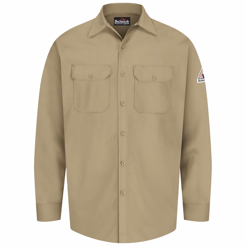Bulwark® Men's Midweight Excel FR Work Shirt