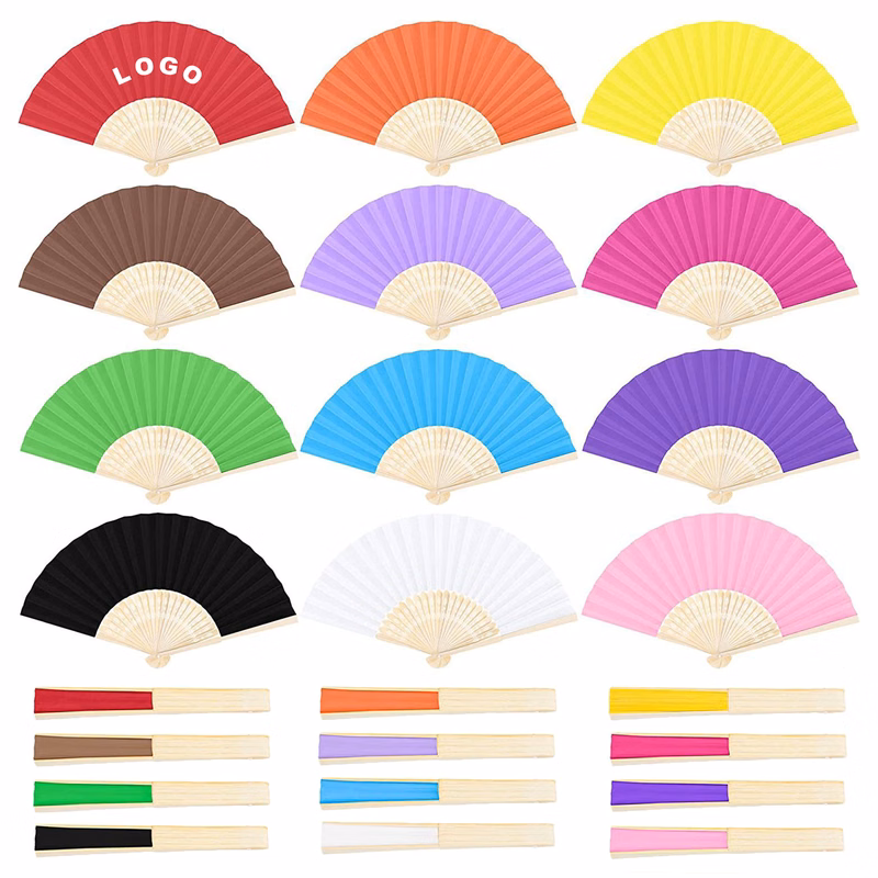 Custom Paper Folding Hand Fans