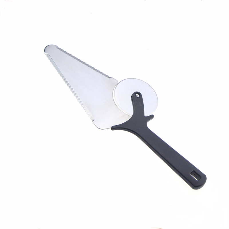 Pizza Wheel Knife With Cake Shovel