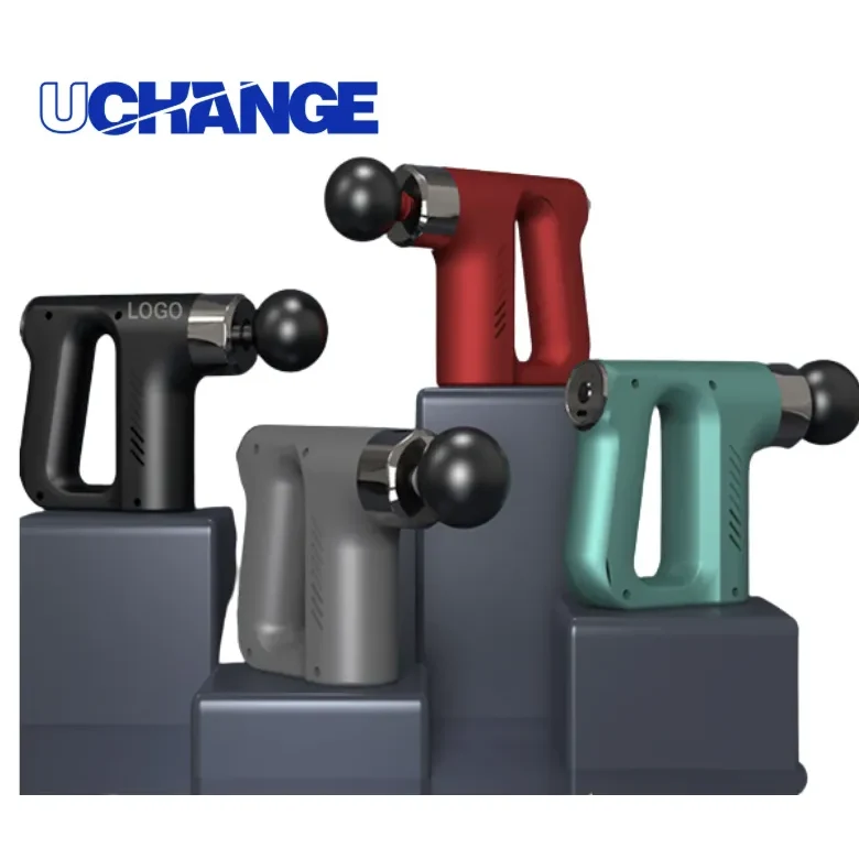 Mini Massage Gun with 4 Heads and Quiet Motor 1