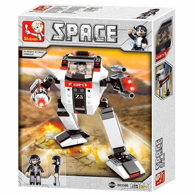 Space Transformer Armor Building Brick Kits - 139 Pieces